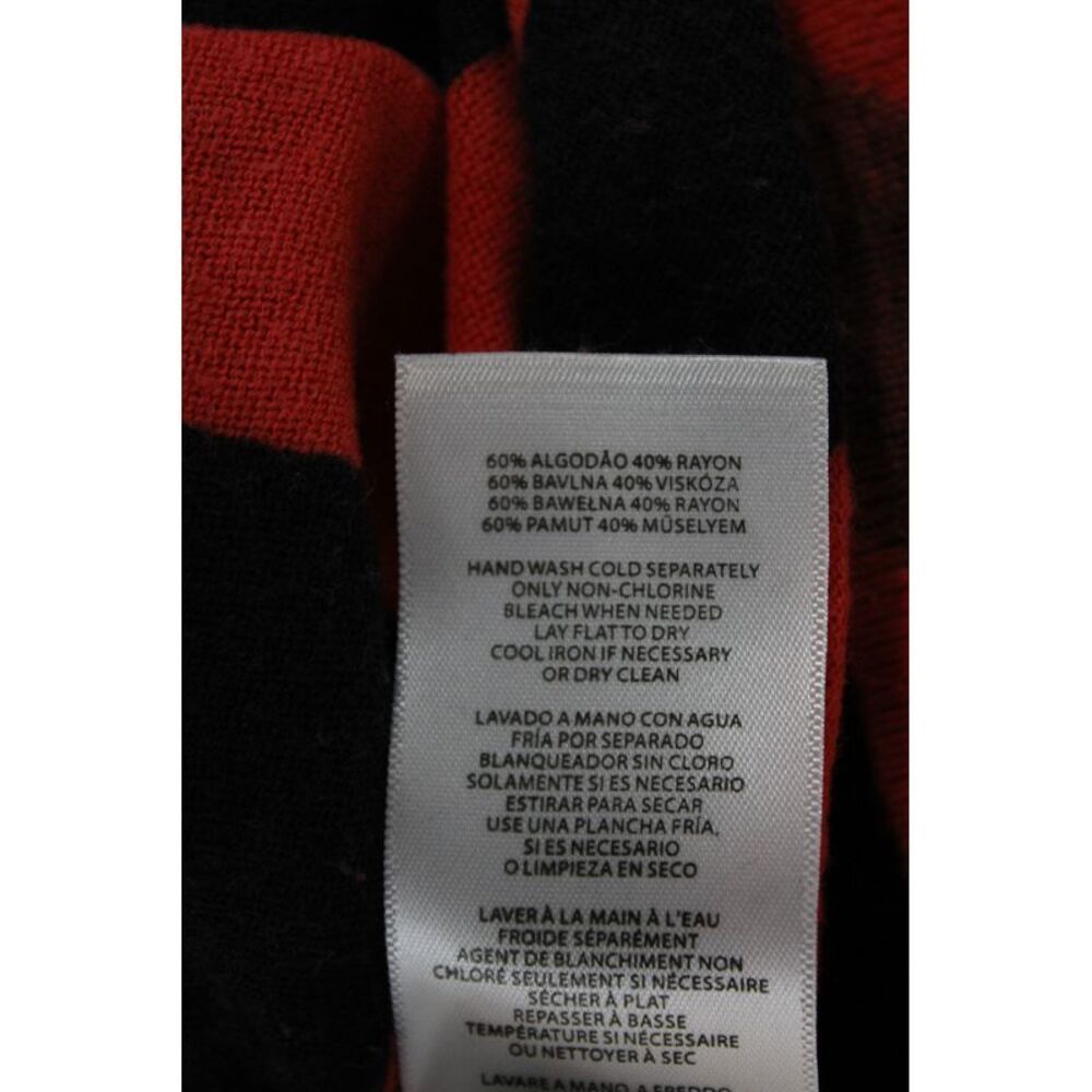Joie Unisex Red Designer Sweater Fall Size S